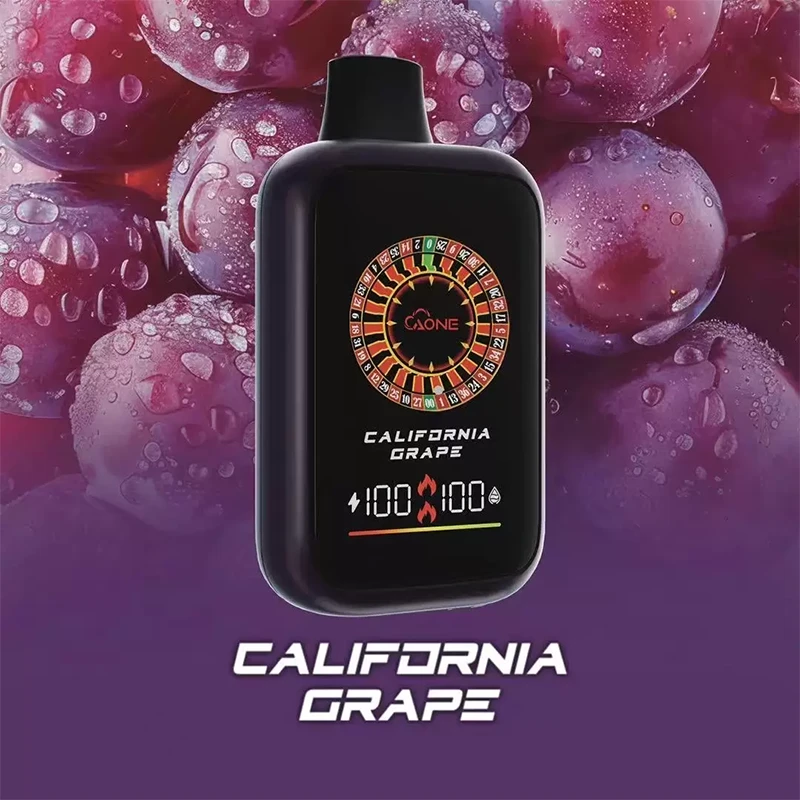 AONE VAPE CasinoX 16000口一次性電子煙 (California Grape)加州葡萄 口味