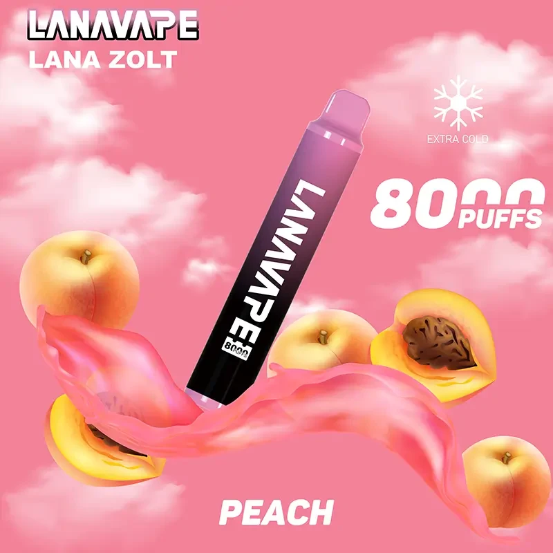 LANA ZOLT 8000口一次性電子煙 桃子