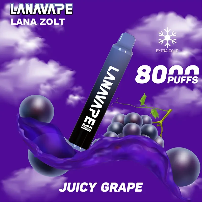 LANA ZOLT 8000口一次性電子煙 葡萄