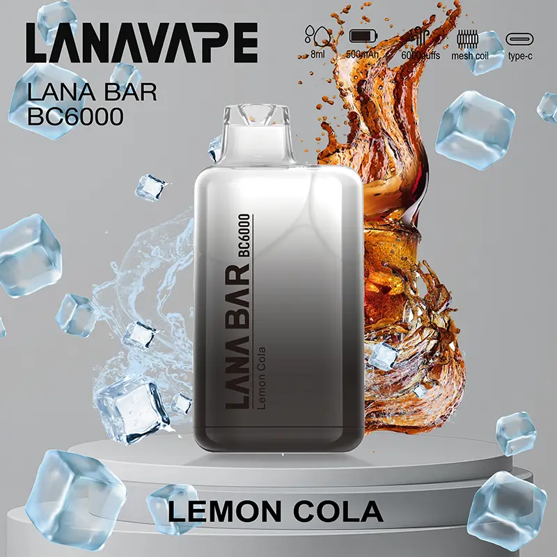 一次性電子煙 LANA Bar BC 6000口 - 可樂口味