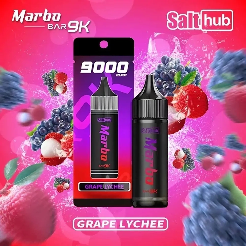 一次性電子煙 Marbo Bar 9000口-葡萄荔枝口味